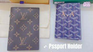 Lv Passport Holder VS goyard pssport holder Full Review [upl. by Opportuna]