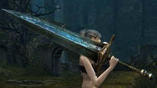 Dark Souls 1 Moonlight Greatsword All Bosses Speedrun [upl. by Anelrac690]