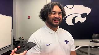 Kansas State Football  Damian Ilalio Press Conference  Aug 31 UTMartin [upl. by Ojeillib]