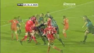 Heaslip runs over Ronan OGara [upl. by Nivart]