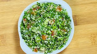 Tabbouleh recipe Shorts 26th shortArabic salad191st videoHealthy saladDinnerLebanese Tabouli [upl. by Sire289]