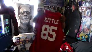 NFL Jersey Haul entertainment reaction review 2024 nfl football jersey collection viral [upl. by Ettesel]