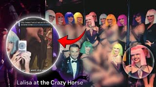 Lisa went viral after throwing a black scarf at the Crazy Horse Paris audience [upl. by Sneed]