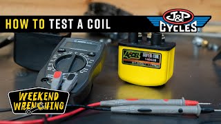 How to Test a Harley Davidson Coil  Weekend Wrenching [upl. by Wilhelmina]