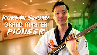 Pioneer korean sword Master school portrait [upl. by Brandt332]