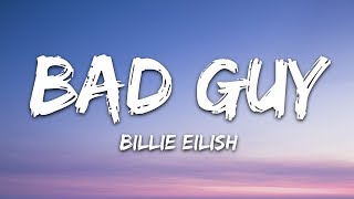 Billie Eilish  bad guy Lyrics [upl. by Silvano]