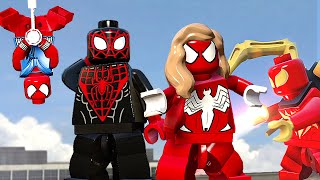 МНОГО ПАУЧКОВ  LEGO Marvels Avengers DLC [upl. by Tamsky]