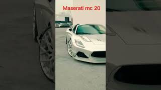 Maserati mc 20 with white carbon car video [upl. by Lajes]