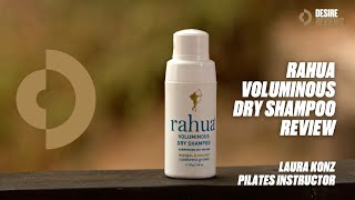 Rahua Voluminous Dry Shampoo Review with Laura Konz [upl. by Nelluc]