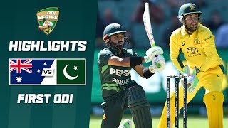 Australia v Pakistan  First ODI  ODI Series 202425 [upl. by Prager]