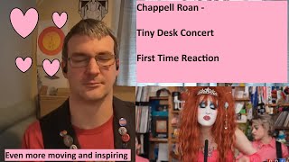 Somehow falling deeper in love with Chappell Roan  Tiny Desk Concert  First time reaction [upl. by Eizzo]