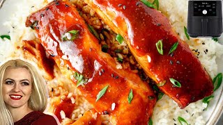 Teriyaki Salmon Air Fryer [upl. by Ranger]