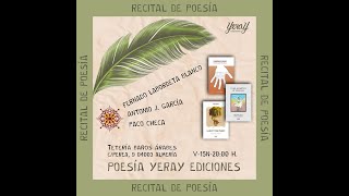 Recital de poesía Yeray Edicines España Almería [upl. by Jeramie672]