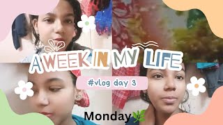 A week in my life🕊️🤍Day 3😍Monday🌿AnsiyaItzzmeansiyaaaah🧚‍♀️💎 [upl. by Robbert]