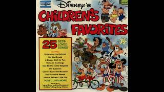 This Old Man Knick Knack Paddy Whack  Classic Disney Songs Best of Remastered Vinyl Simple Lyrics [upl. by Edd]