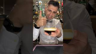 Caffè amaretto 3cl disaronno 1 espresso Panna circa 2 dita di strato Caldo shortvideo [upl. by Reld]