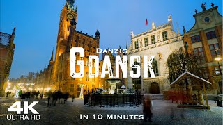 GDANSK 🇵🇱 Gdańsk 2024 Drone Aerial 4K  Danzig Poland Polska [upl. by Niala]