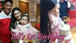 Wow Baby Talitha Sotto nag celebrate ng kanyang 1st Birthday [upl. by Yecart860]