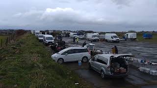 Silloth Bank Holiday Car Boot  Cumbria England UK [upl. by Hanafee]