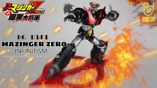 HOBBY TIME  HG 1144 MAZINGER ZERO INFINITISM UNBOXINGSPEED BUILDACTION POSE [upl. by Trotter]