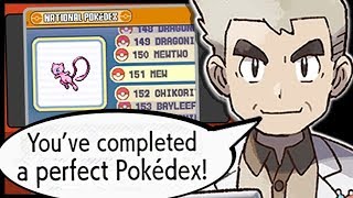 What Happens When You COMPLETE The Pokedex in Every Pokemon Game [upl. by Reggi]