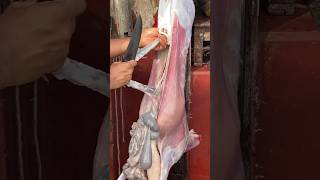 Amazing meat 🥓🤤 cutting skillviral beef mutton beefcuttingmarket meatcuttingskills meatlovers [upl. by Samford]