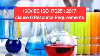 ISOIEC 17025 2017 CLAUSE 6 RESOURCE REQUIREMENTS BY BISHNUPRIYA MISHRA [upl. by Qirat]