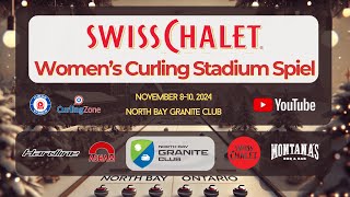 Danielle Inglis vs JoAnn Rizzo  Draw 2  Swiss Chalet Womens Curling Stadium Spiel 5 [upl. by Snebur]