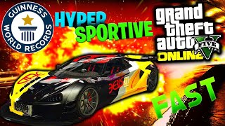 VOITURE LA PLUS RAPIDE GTA ONLINE COURSE 2021  FASTEST CAR IN GTA 5 ONLINE RACE WORLD RECORD [upl. by Gally776]