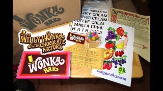 The BEST Willy Wonka and the Chocolate Factory PROP REPLICAS by CyberWonka WONKA BAR GOBSTOPPER [upl. by Are]