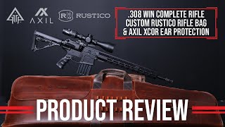 Review 308 WIN Complete Rifle With A Leather Rifle Bag From Rustico [upl. by Martinelli]