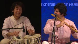 Ustad Zakir Hussain and Rakesh Chaurasia Tabla and Flute [upl. by Awram]