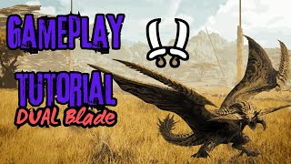 GameplayTutorial de Dual Blade Monster Hunter Wilds Open Beta Dublado PtBr [upl. by Acinej]