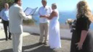 Vicki and Greg Wedding in Greece [upl. by Itin]