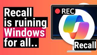 Windows Recall Mandatory Time to Switch to Linux [upl. by Eidderf]