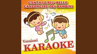 Pesciolino rosso Karaoke [upl. by Lyndes]