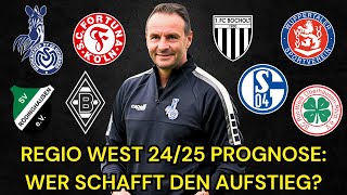 Regionalliga West Aufstiegsprognose Wer kann dem MSV Duisburg gefährlich werden [upl. by Koeppel]