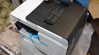 HP PageWide Pro 477dw Multifunction Printer D3Q20B UNBOXING VIDEO [upl. by Baler]