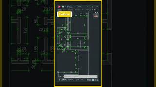 Magic in AutoCadautocad autocad2d autocad3d autocaddrawing autocadtricks [upl. by Feledy]