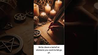 Dark Moon Ritual for Balancing Light and Shadow witchcraft shadowwork spiritualawakening [upl. by Stacia]