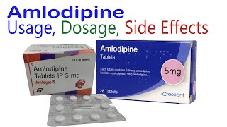 Amlodipine Usage Amlodipine Dosage and Amlodipine Side Effects [upl. by Esyla]