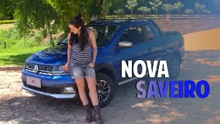 Teste  Nova VW Saveiro Cross Estendida 16 120 cv [upl. by Odie]