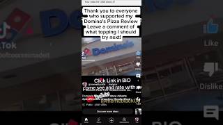 Dominos Pizza Review new shorts pizza review reaction viarl food vlog vlogging vlogs [upl. by Etaner]