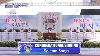 JMCIM  Congregational Singing  Solemn Songs  December 23 2023 [upl. by Lytton]