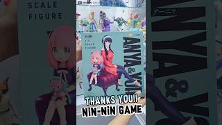 PAQUETE DESDE NIN NIN GAME🔥🔥🔥 spyxfamily anya crunchyroll yorforger anime shorts unboxing [upl. by Issie]