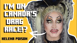 HELENA POISON  GRWM FOR THE PROMO OF CANADAS DRAG RACE SEASON 5 [upl. by Gilboa759]