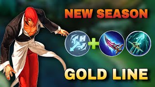 Chou  Gold Lainer New Season Meta  Gameplay  Mobile legends [upl. by Harvison]