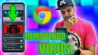 Como REMOVER VíRUS do Navegador GOOGLE CHROME do Celular Android [upl. by Dias]