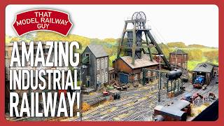 THIS MODEL RAILWAY HAS SO MUCH DETAIL  RampJ Colliery  An Industrial 00 Gauge Model Railway [upl. by Artima]