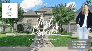 Looking for an updated 1 story home in the heart of Frisco 4240 Hazelwood Ave was JUST LISTED [upl. by Toomin130]